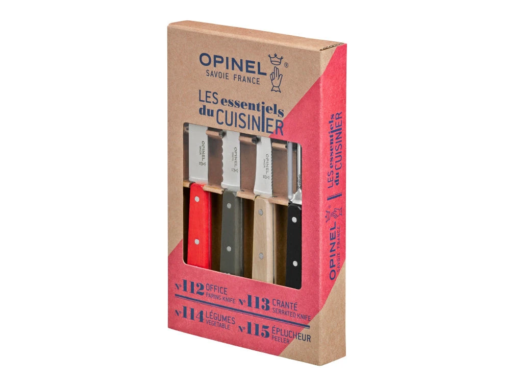Opinel Loft 4pc Kitchen Knife Set 1 Opinel Loft 4pc Kitchen Knife Set
