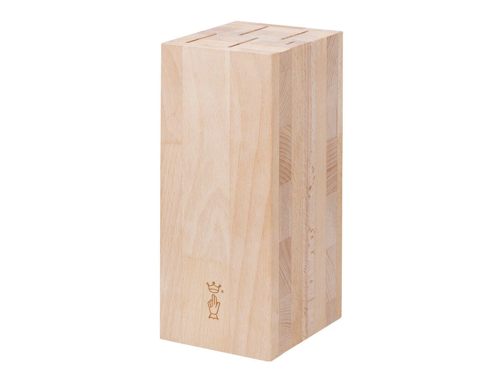 Opinel Beechwood Kitchen Knife Block - Holds 5 Knives 1 Opinel Beechwood Kitchen Knife Block - Holds 5 Knives