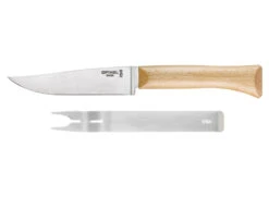 Opinel Cheese Knife & Fork Set