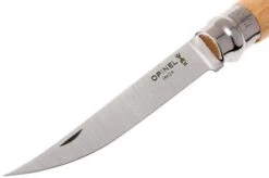 Opinel Pocket Knife No. 10 Slim Line, Stainless Steel, Beech -Opinel OP000517 03 opinel op000517 03