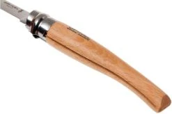 Opinel Pocket Knife No. 10 Slim Line, Stainless Steel, Beech -Opinel OP000517 05 opinel op000517 05