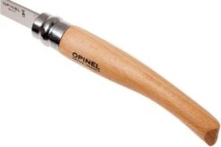 Opinel Pocket Knife No. 10 Slim Line, Stainless Steel, Beech -Opinel OP000517 06 opinel op000517 06