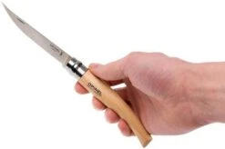 Opinel Pocket Knife No. 10 Slim Line, Stainless Steel, Beech -Opinel OP000517 07 opinel op000517 07