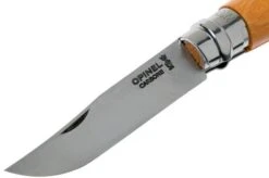 Opinel Pocket Knife No. 8 Luxury Range With Leather Sheath, Carbon Steel -Opinel OP000815 03 opinel v202004
