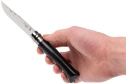 Opinel Pocket Knife No. 8 Luxury Range, Stainless Steel, Buffalo Horn -Opinel OP000980 07 opinel op000980 07