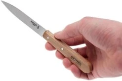 Opinel Paring Knives, Set Of 2 N°122 Natural, Stainless -Opinel OP001223 06 opinel no 112 op001223 06
