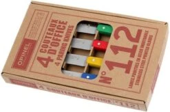 Set Of 4 Opinel Paring Knives N°112 Classiques -Opinel OP001233 09 opinel tafelmesset op001233 09