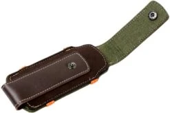 Opinel Sheath L, Leather And Canvas Fabric -Opinel OP001545 03 opinel v2018 03