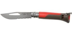 Opinel Outdoor No. 08 Pocket Knife, Earth Red