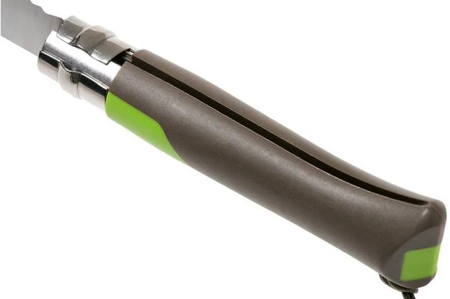 Opinel Outdoor No. 08 Pocket Knife, Earth Green 4 Opinel Outdoor No. 08 Pocket Knife, Earth Green - Image 4