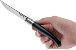 Opinel 4-piece Steak Knife Set, Birch Wood -Opinel OP001827 06 opinel steakmesset ebbenhout op001827 06