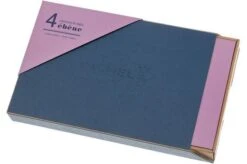 Opinel 4-piece Steak Knife Set, Birch Wood -Opinel OP001827 07 opinel steakmesset ebbenhout op001827 07