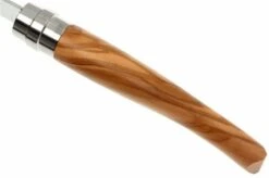 Opinel 4-piece Steak Knife Set, Olive Wood -Opinel OP001830 04 opinel 4 delige messenset olijfhout op001830 d4