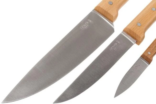 Opinel Trio Parrallèle OP001838, 3-piece Knife Set 3 Opinel Trio Parrallèle OP001838, 3-piece Knife Set - Image 3