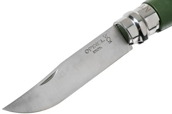 Opinel Pocket Knife No. 08RV Khaki, Stainless Steel, Blade Length 8.5 Cm 3 Opinel Pocket Knife No. 08RV Khaki, Stainless Steel, Blade Length 8.5 Cm - Image 3