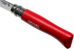Opinel Pocket Knife No. 08RV Red, Stainless Steel, Blade Length 8.5 Cm 12 Opinel Pocket Knife No. 08RV Red, Stainless Steel, Blade Length 8.5 Cm -Opinel OP001981 06 opinel