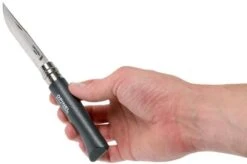 Opinel Pocket Knife No. 08RV Black, Stainless Steel, Blade Length 8.5 Cm -Opinel OP001982 07 opinel