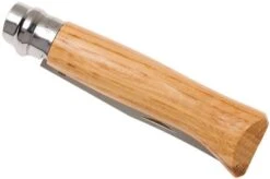 Opinel Pocket Knife No. 8 Luxury Range, Stainless Steel, Oak -Opinel OP002021 04 opinel op002021 04
