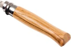 Opinel Pocket Knife No. 8 Luxury Range, Stainless Steel, Oak -Opinel OP002021 05 opinel op002021 05