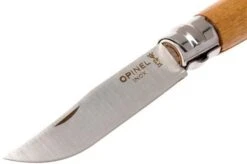 Opinel Pocket Knife No. 6 Luxury Range, Stainless Steel, Oak -Opinel OP002024 03 opinel op002024 03