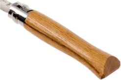 Opinel Pocket Knife No. 6 Luxury Range, Stainless Steel, Oak -Opinel OP002024 05 opinel op002024 05