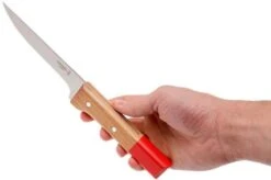 Opinel Parallèle POP N°122 Boning Knife 13 Cm, Red -Opinel OP002129 06 opinel parallele op002129 06