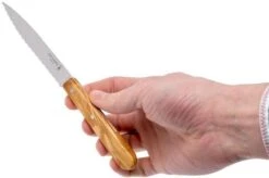 Opinel 002163 Les Essentiels Olive Wood Peeling Knife Set -Opinel OP002163 03 opinel op002163 03