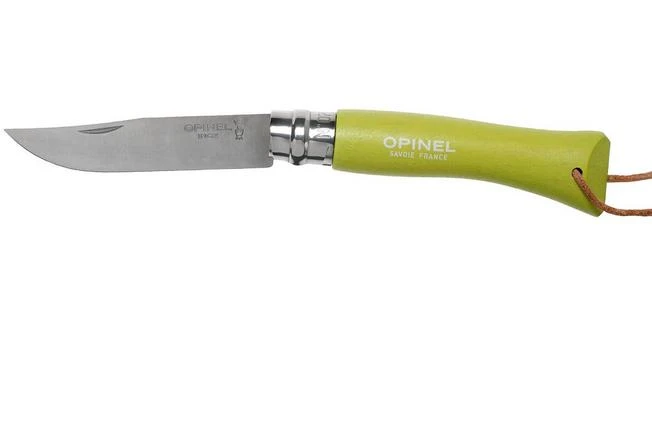 Opinel Trekking No. 07RV Pocket Knife, Anise 1 Opinel Trekking No. 07RV Pocket Knife, Anise
