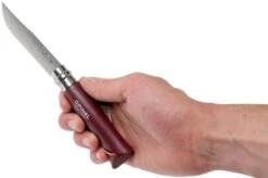 Opinel Trekking No. 08RV Pocket Knife, Burgundy -Opinel OP002213 07 opinel