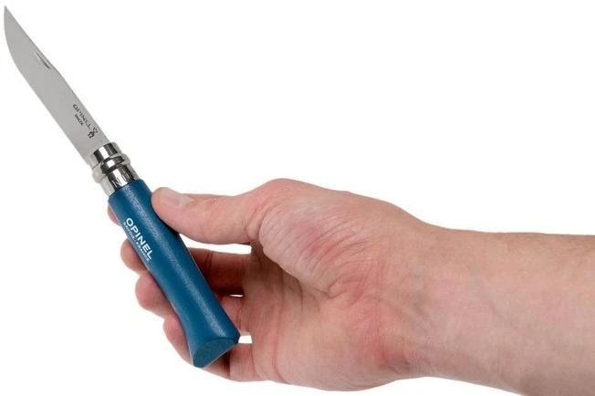 Opinel Pocket Knife No. 08RV Dark Blue, Stainless Steel, Blade Length 8.5 Cm 7 Opinel Pocket Knife No. 08RV Dark Blue, Stainless Steel, Blade Length 8.5 Cm - Image 7