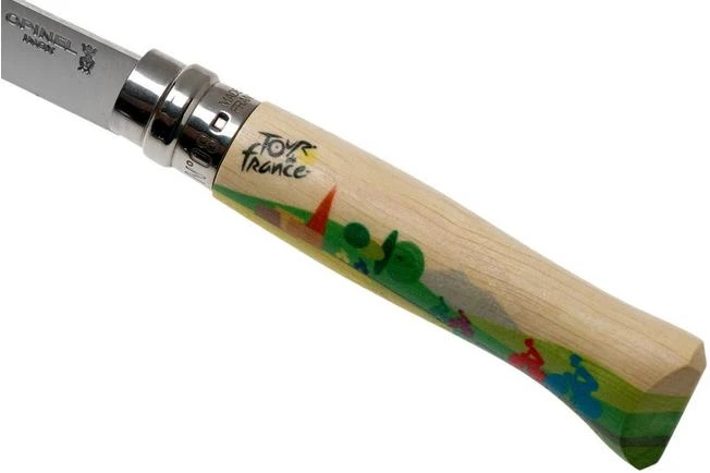 Opinel No 08 Tour De France 2020 Printed 2397, Stainless Steel, Pocket Knife 7 Opinel No 08 Tour De France 2020 Printed 2397, Stainless Steel, Pocket Knife - Image 7