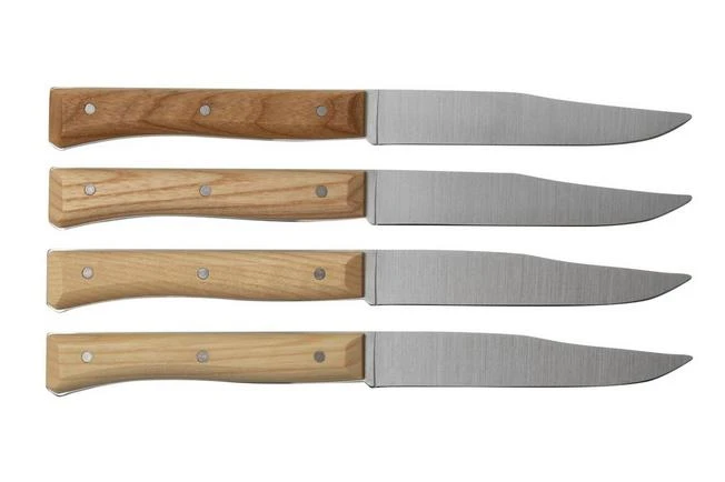 Opinel Facette Ash, Kitchen Knife Set 4 Pieces 2 Opinel Facette Ash, Kitchen Knife Set 4 Pieces - Image 2