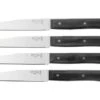 Opinel Facette Slate, Micro-serrated Table Knife Set 4 Pieces