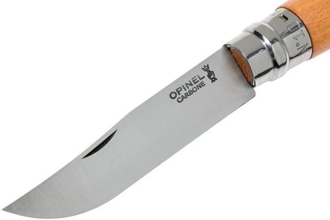 Opinel No. 10 Pocket Knife, Carbon Steel, Blade Length 10 Cm 3 Opinel No. 10 Pocket Knife, Carbon Steel, Blade Length 10 Cm - Image 3