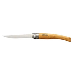 Opinel Slim Knife No.10 Beechwood Handle Stainless Blade|-|Gamme Effilé No.10 Manche Hêtre Lame Inox