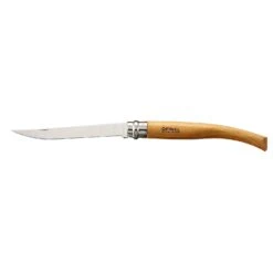 Opinel Slim Knife No.12 Beechwood Handle Stainless Blade|-|Gamme Effilé No.12 Manche Hêtre Lame Inox
