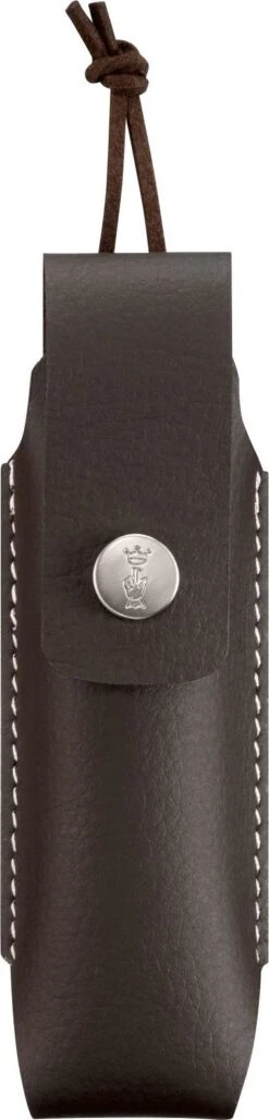 Opinel No.08 Stainless Steel Folding Knife With Sheath|-|No.08 Couteau Pliant En Acier Inoxydable Avec étui -Opinel OPI 001089 7ENo 20Color 7EFront