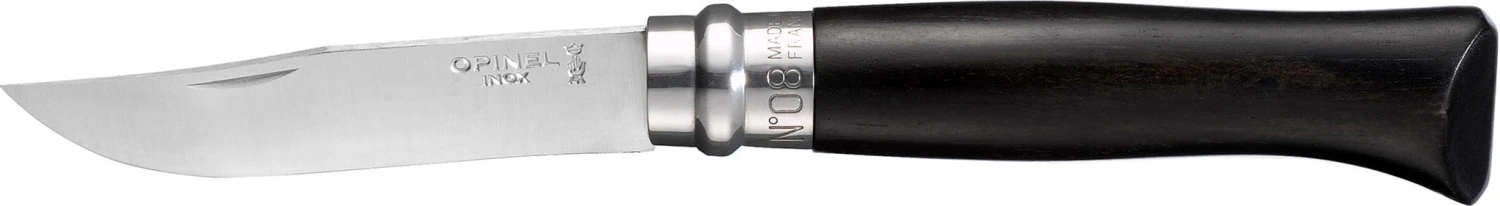 Opinel N°08 Ebony Knife|-|Couteau N°08 Ebony 1 Opinel N°08 Ebony Knife|-|Couteau N°08 Ebony