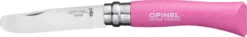 My First Opinel No.07 - Beechwood Handle - Stainless Blade|-|Mon Premier Opinel No.07 - Manche Hêtre - Lame Inox -Opinel OPI 001697 7EPink