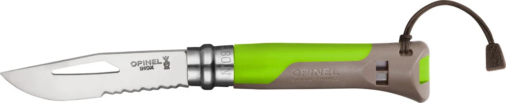 Opinel N°08 Outdoor Green Knife|-|Couteau Outdoor Vert N°08 1 Opinel N°08 Outdoor Green Knife|-|Couteau Outdoor Vert N°08