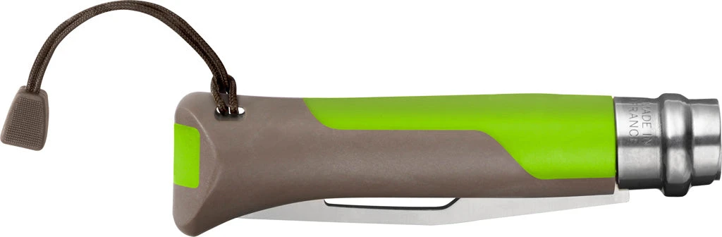 Opinel N°08 Outdoor Green Knife|-|Couteau Outdoor Vert N°08 2 Opinel N°08 Outdoor Green Knife|-|Couteau Outdoor Vert N°08 - Image 2