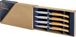 Opinel Olive Chic Table Box Set|-|Coffret De 4 Couteaux De Table Olivier 9 Opinel Olive Chic Table Box Set|-|Coffret De 4 Couteaux De Table Olivier -Opinel OPI 001830 7E 7EDetails2 20No 20Color