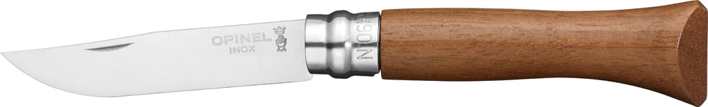 Opinel N°06 Stainless Steel Walnut Knife|-|Couteau Noyer N°06 Inox 1 Opinel N°06 Stainless Steel Walnut Knife|-|Couteau Noyer N°06 Inox