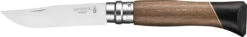 Opinel N°08 Atelier Walnut / Ebony Knife|-|Couteau Atelier N°08 Noyer / Ebène