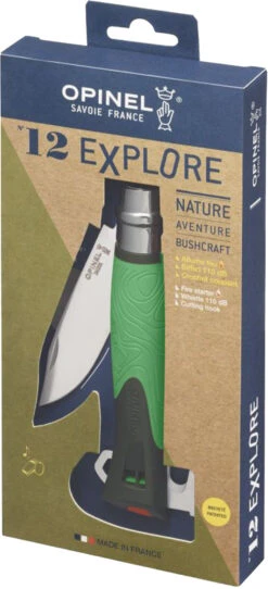 Opinel N°12 Explore Knife|-|Couteau De N°12 Explore -Opinel OPI 1899 7E 7EDetail1 20No 20Color