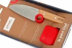 Opinel Kitchen Knife And Finger Protector 'Le Petit Chef' -Opinel OPT001744 07 opinel keukenmes vingerbeschermer opt001744 d7