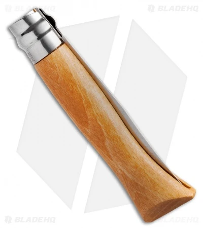 Opinel Knives No. 6 Carbon Steel Knife Beechwood (2.9" Satin) 2 Opinel Knives No. 6 Carbon Steel Knife Beechwood (2.9" Satin) - Image 2