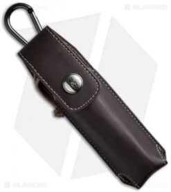 Opinel Knives No. 8 Folding Knife Blue Beechwood + Sheath (3.25" Satin) -Opinel opinel couteau fermant 08 blue red sheath cm