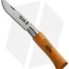 Opinel Knives No. 4 Carbon Steel Folding Knife Beechwood (2" Satin) #4