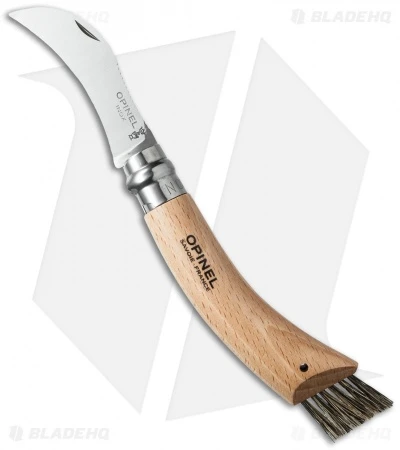 Opinel Knives Mushroom Knife (2.875" Satin) 1 Opinel Knives Mushroom Knife (2.875" Satin)